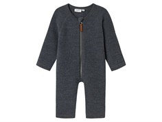 Name It pram suit ombre blue merino wool